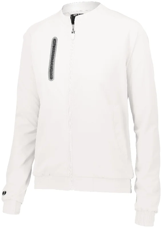 Holloway Ladies Weld Jacket Welt Pockets Slit Pockets Flap Pockets