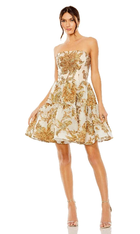 Short Party Dress 20718 by Mac Duggal Tunics Bridal satin