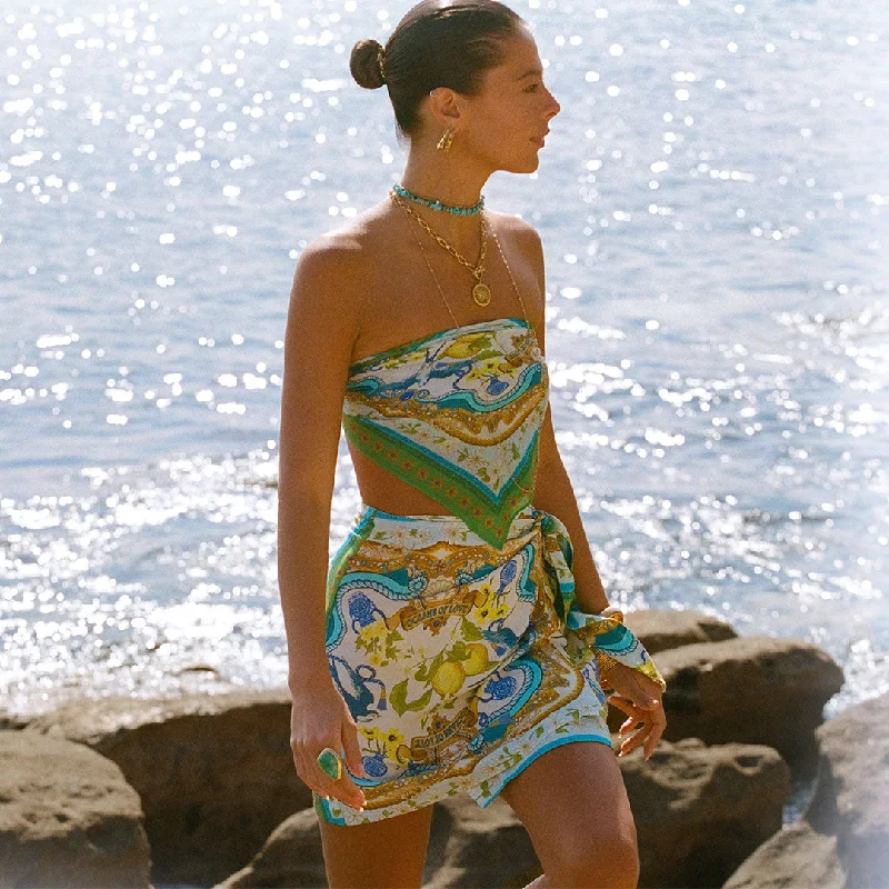 Maddelena Wrap Skirt chiffon skirt delicate