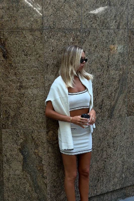 BEVERLY MINI SKIRT denim skirt classic