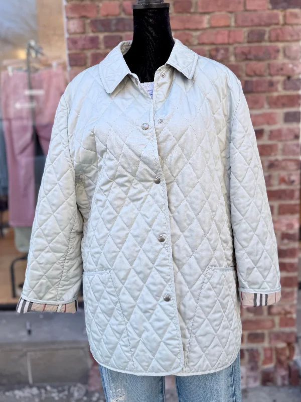 BURBERRY Padded Jacket / M Oversized Jacket Tailored Jacket Straight Jacket