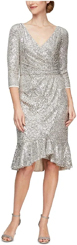 Alex Evenings AE8196692 Sequin Party Dress Tunics Chic fashionable