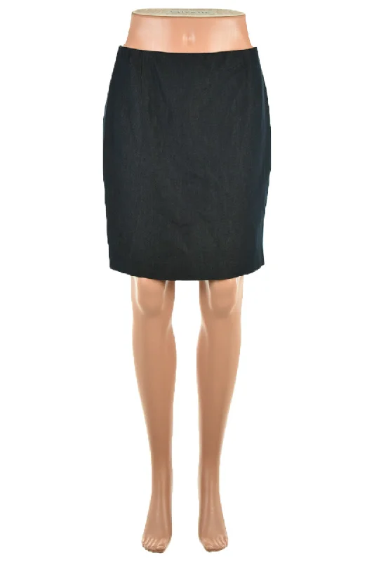 Tahari Skirt leather skirt modern