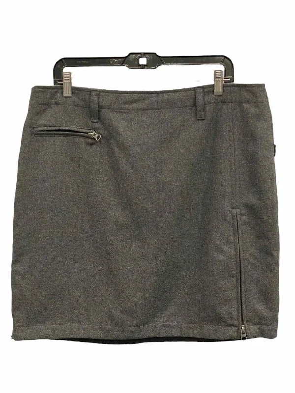 SKHOOP Size XL Gray Skirt lightweight skirt design