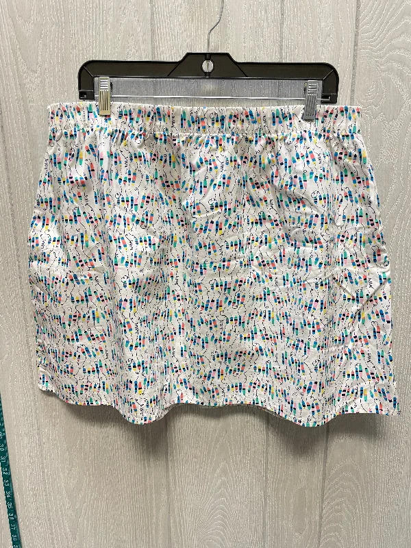 Skirt Designer By Lilly Pulitzer In Multi-colored, Size: 16 corduroy skirt durable
