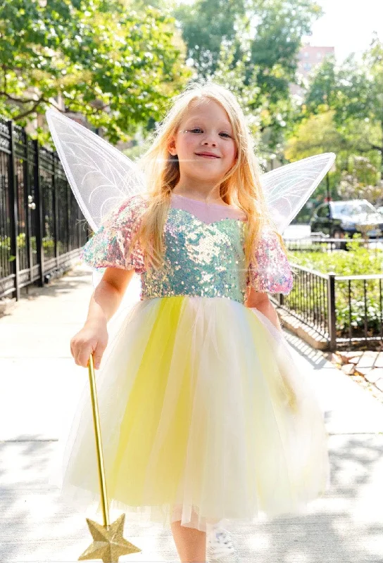 Shimmer Princess Party Dress Tunics Fall fleece