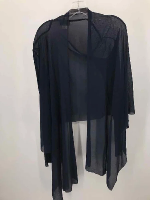 Pre-Owned Petit Pois Navy Size One Size Sweater Long Sweater Short Sweater Cropped Sweater