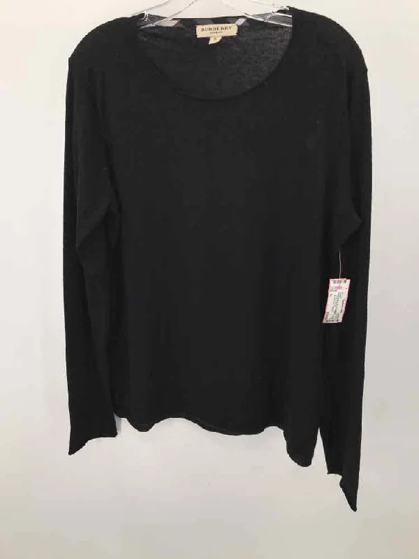 Pre-Owned Burberry Black Size XL Sweater Stretchy Elastic Breathable