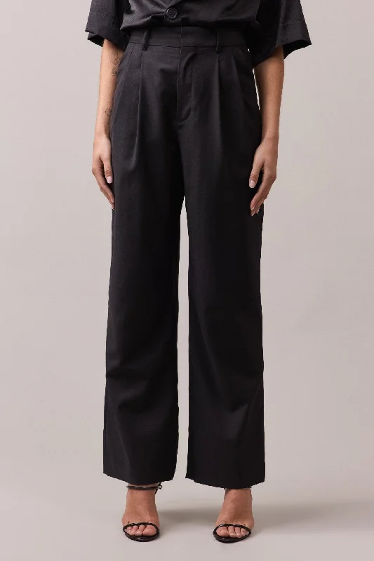 Frankie Wide Leg Pant Soft Stretch Trousers
