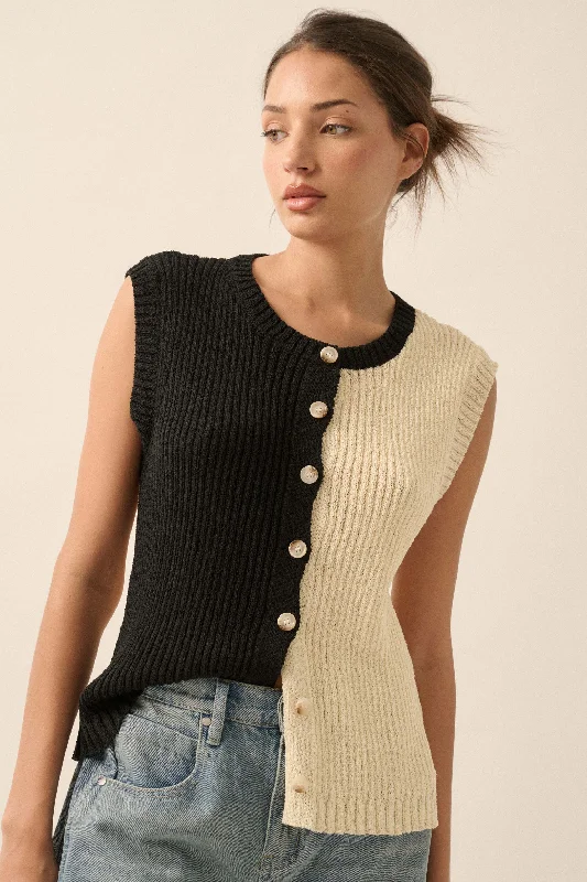 Cream & Black