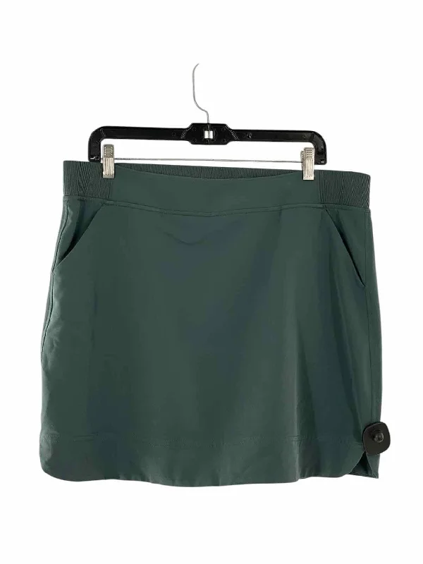 32 Degrees Size L Gray Skirt casual skirt length
