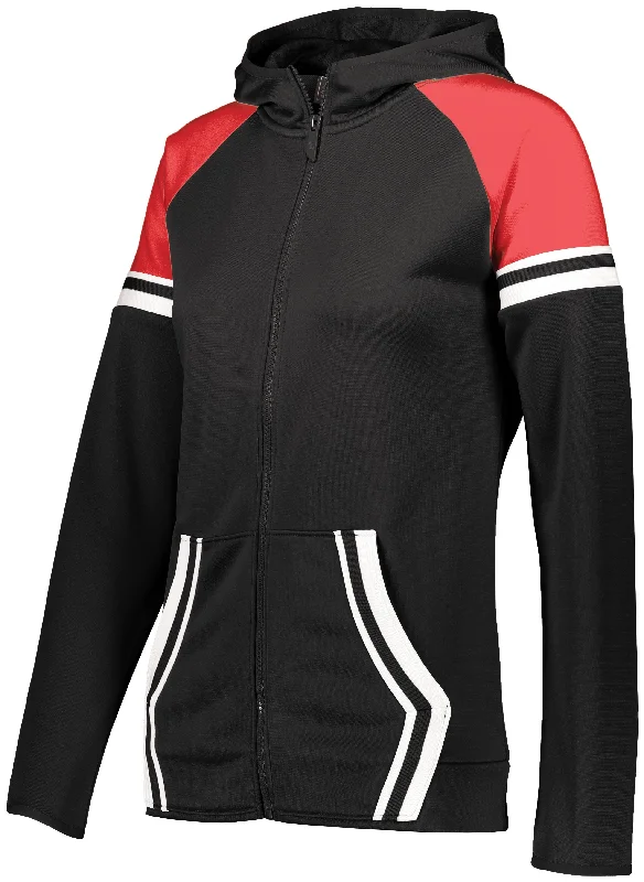 Black/Scarlet