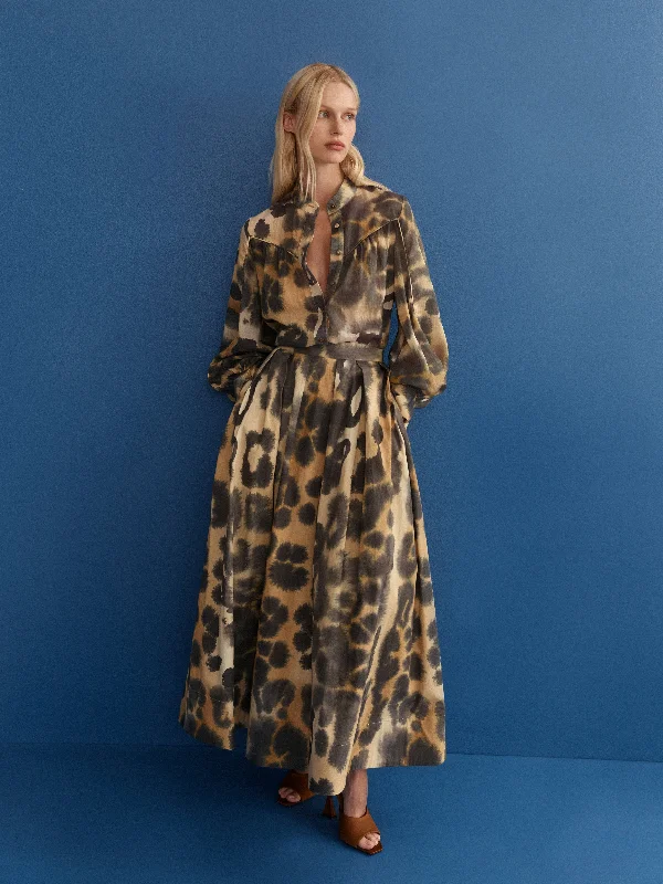 FELINE SKIRT high slit skirt