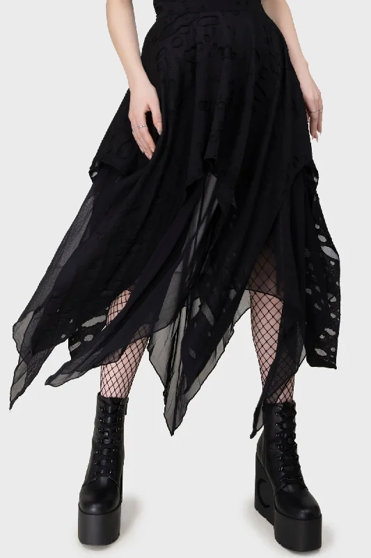 Death Valley Skirt slim fit skirt