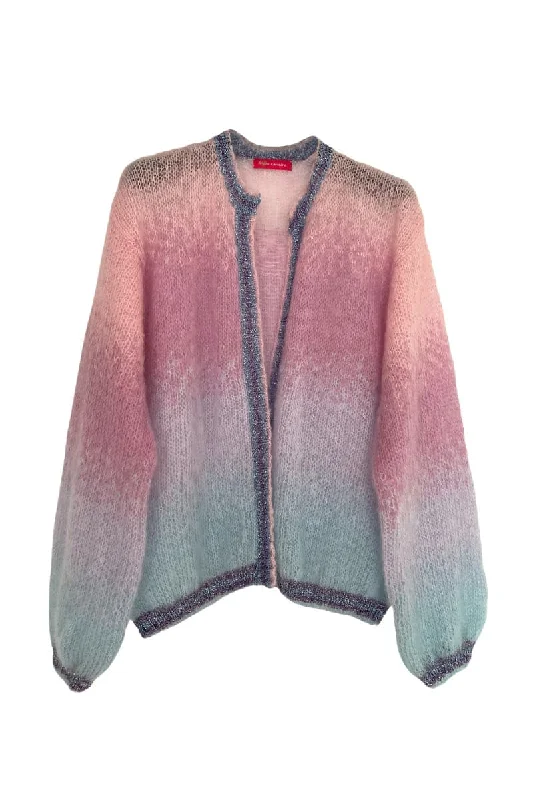 PARME TIE&DYE MOHAIR LITTLE JACKET Corduroy Jacket Velvet Jacket Brocade Jacket