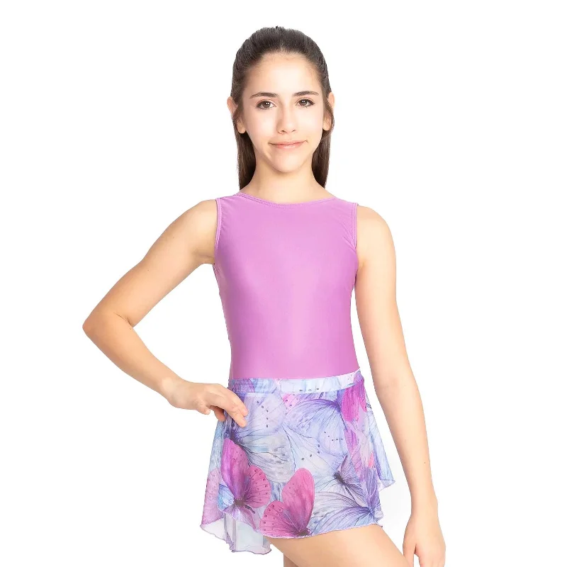 So Danca Child Butterfly Skirt spandex blend skirt