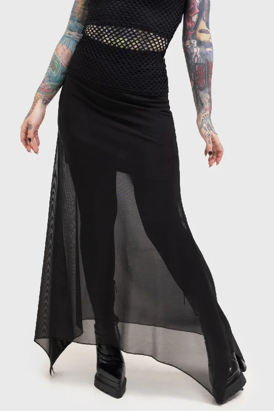 Death Star Maxi Skirt casual skirt length