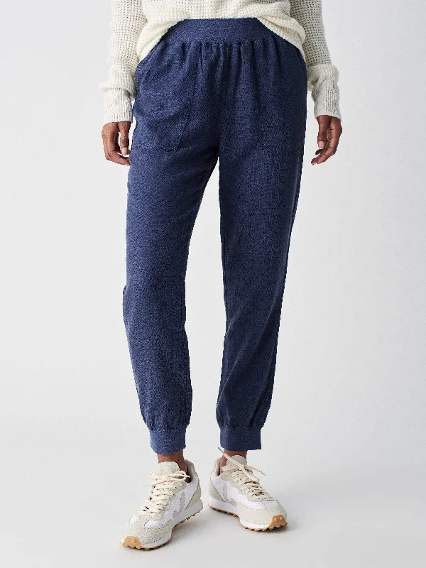 Arlie Day™ Pant - Navy Relaxed Lounge Trousers