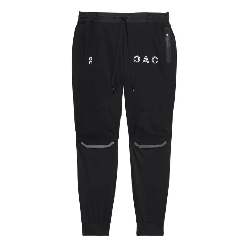 Womens On Running OAC Running Pants - Black Relaxed Casual Leggings