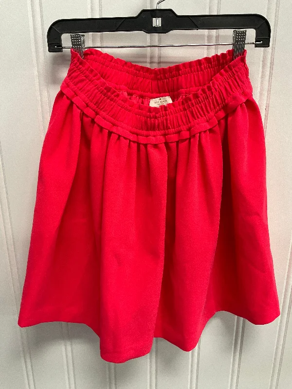 Skirt Designer By Kate Spade In Pink, Size: S corduroy skirt comfortable