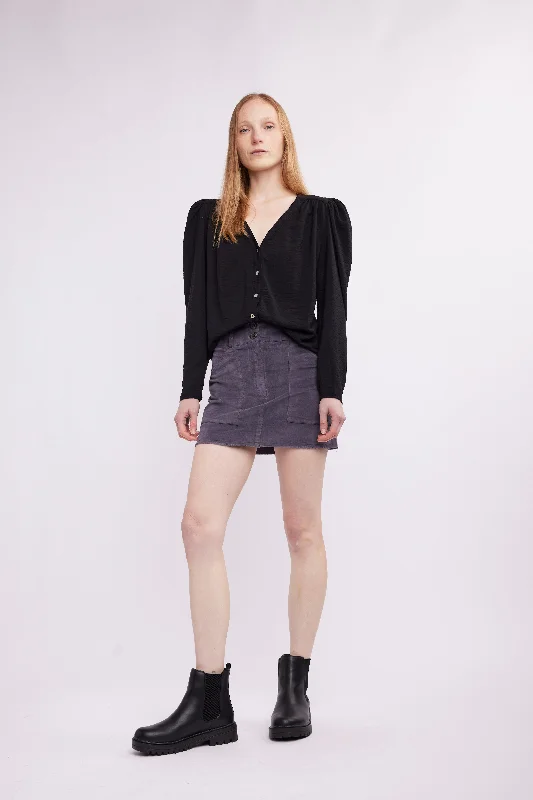 Hazel Skirt pleated skirt texture