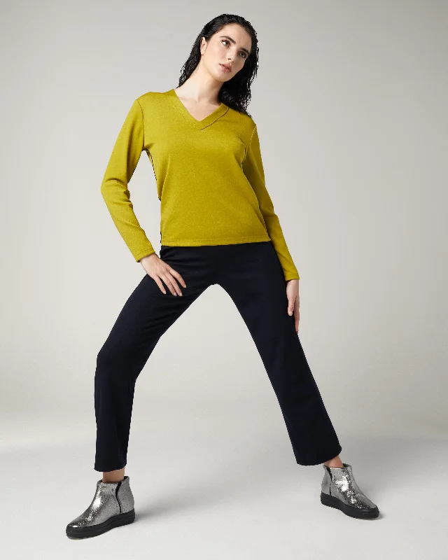 Pull-On Pants Trendy High-Waist Trousers