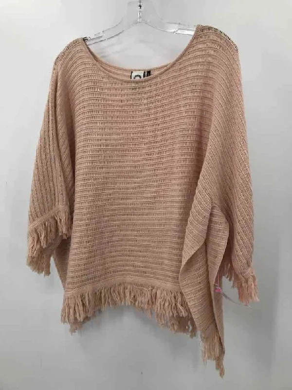 Pre-Owned Akemi + Kin Tan Size Medium Sweater Slim Fit Regular Fit Oversized
