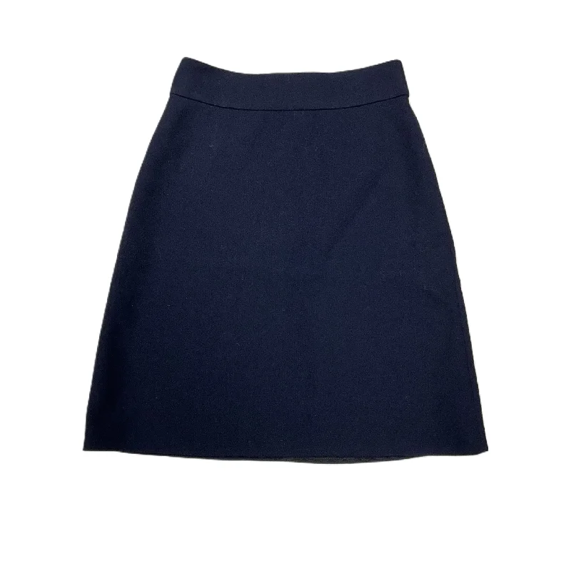 Skirt Designer By Kate Spade In Navy, Size: 2 ribbed skirt waist
