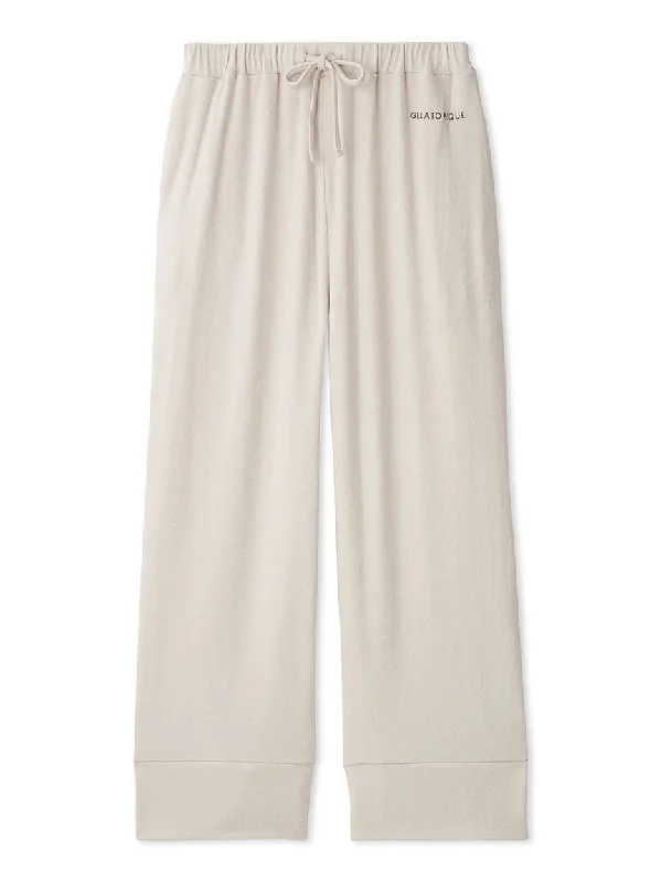 Snow Lounge Pants Comfy High-Waist Jeans