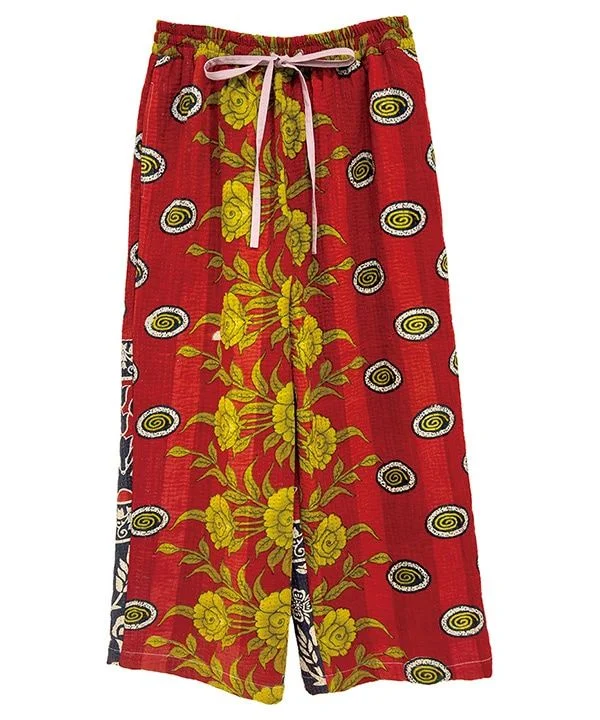 Rally Quilted Loose-fitting Easy Pants 25S709AT Stylish Casual Pants