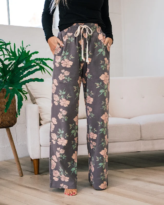 Ampersand Ave Tickle My Fancy Wide Leg Comfy Pants FINAL SALE Modern Skinny Pants