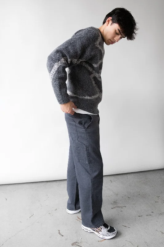 TWILL CARPENTER PANT Chic Slim Fit Pants