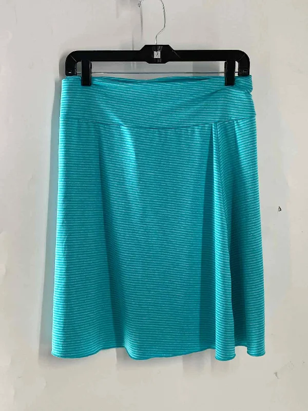 Tranquility Size M Blue Stripe Skirt boho skirt vibe