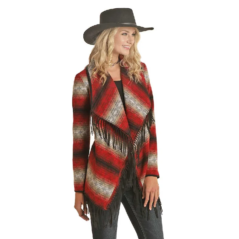 Powder River Outfitters Women's Wool Jacket Fleece Fabric Down Fabric Feather Fabric Powder River Outfitters Women's Wool Jacket Fleece Fabric Down Fabric Feather Fabric