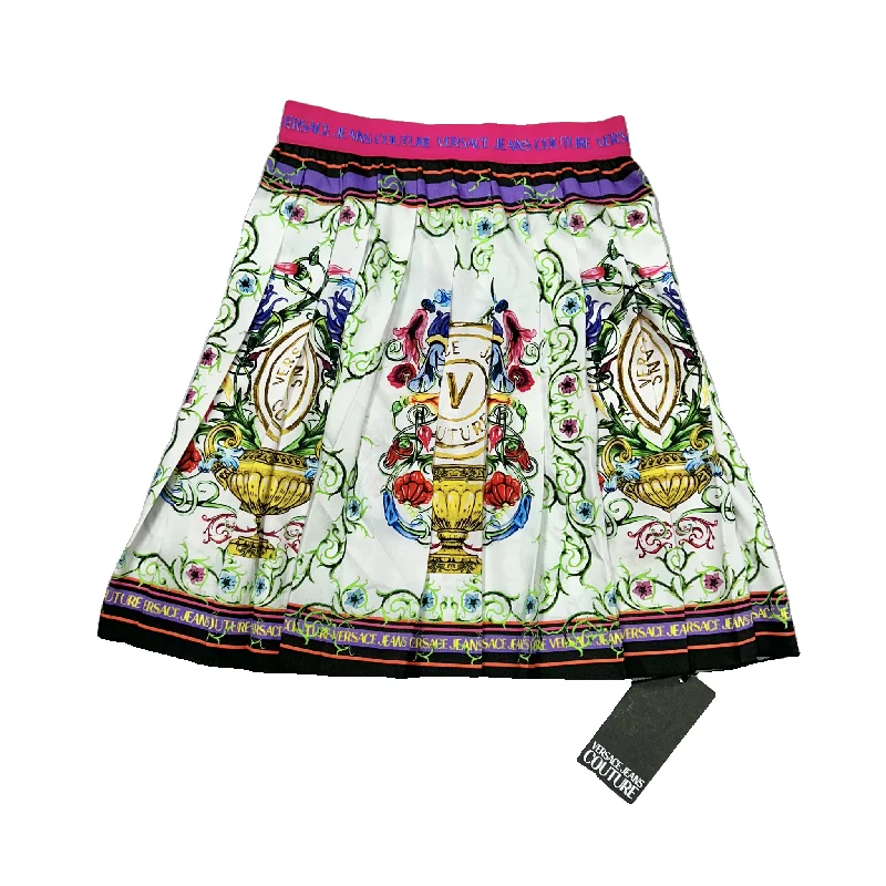Skirt Luxury Designer By Versace In Multi-colored, Size: Xs mini skirt trendy