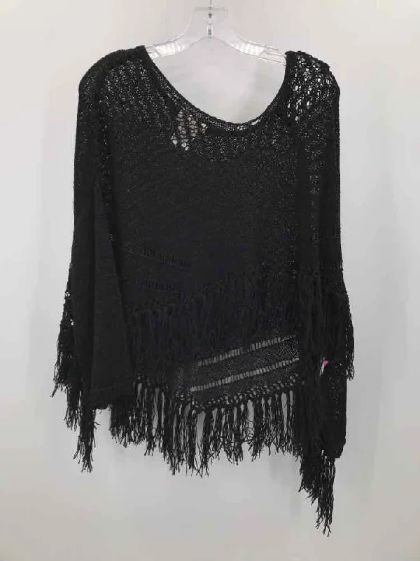 Pre-Owned Muche Et Muchette Black Size One Size Sweater Jersey Fabric Tulle Fabric Batik Fabric