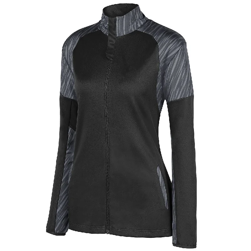 Augusta Sportswear Ladies Breaker Jacket One-Shoulder Jacket Off-the-Shoulder Jacket Asymmetrical Jacket Augusta Sportswear Ladies Breaker Jacket One-Shoulder Jacket Off-the-Shoulder Jacket Asymmetrical Jacket