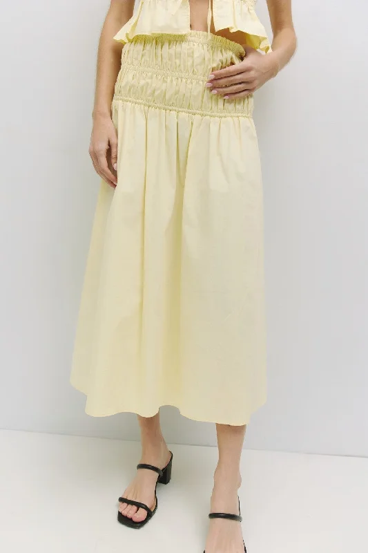 Natasha Skirt chiffon skirt lightweight