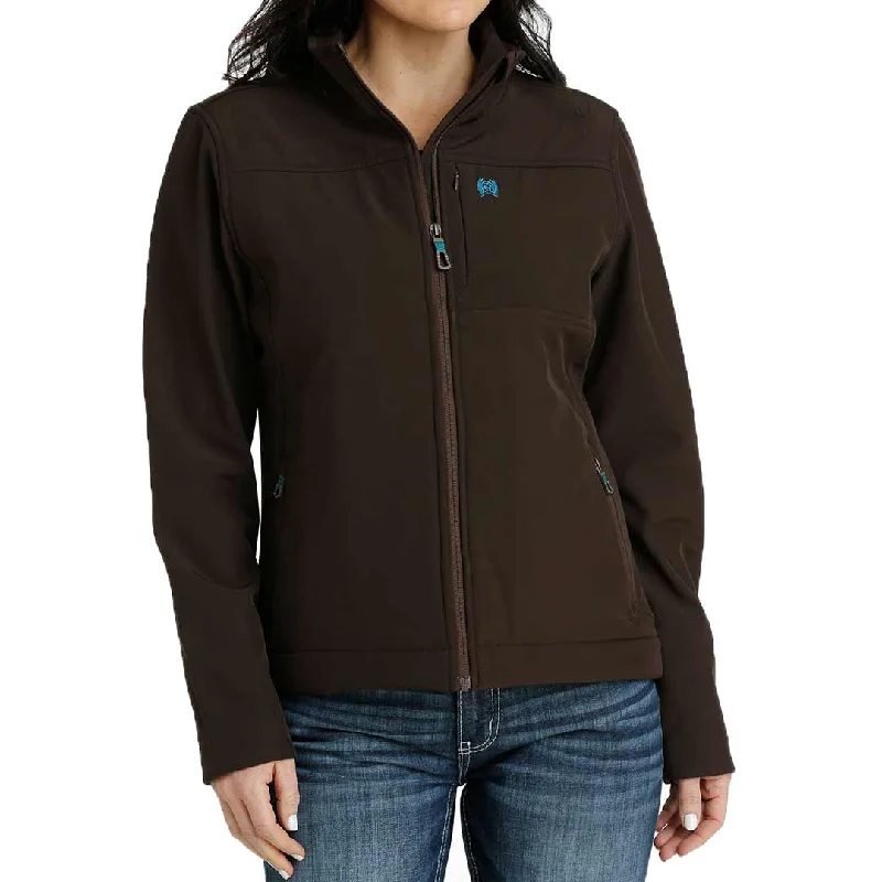 Cinch Women's Bonded Jacket Front Pockets Side Pockets Patch Pockets