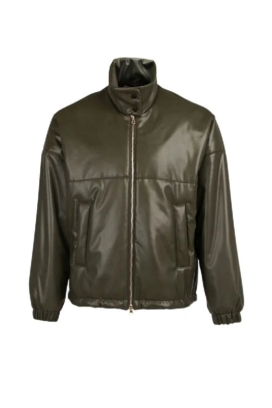 OLIVE GREEN THE BILLY JACKET Fitted Jacket Loose Jacket Oversized Jacket