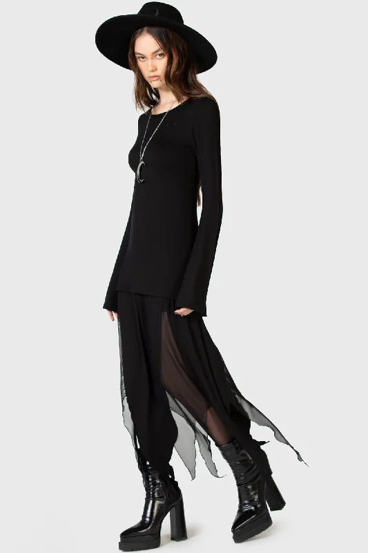 The Grimmer The Better Midi Skirt corduroy skirt comfortable
