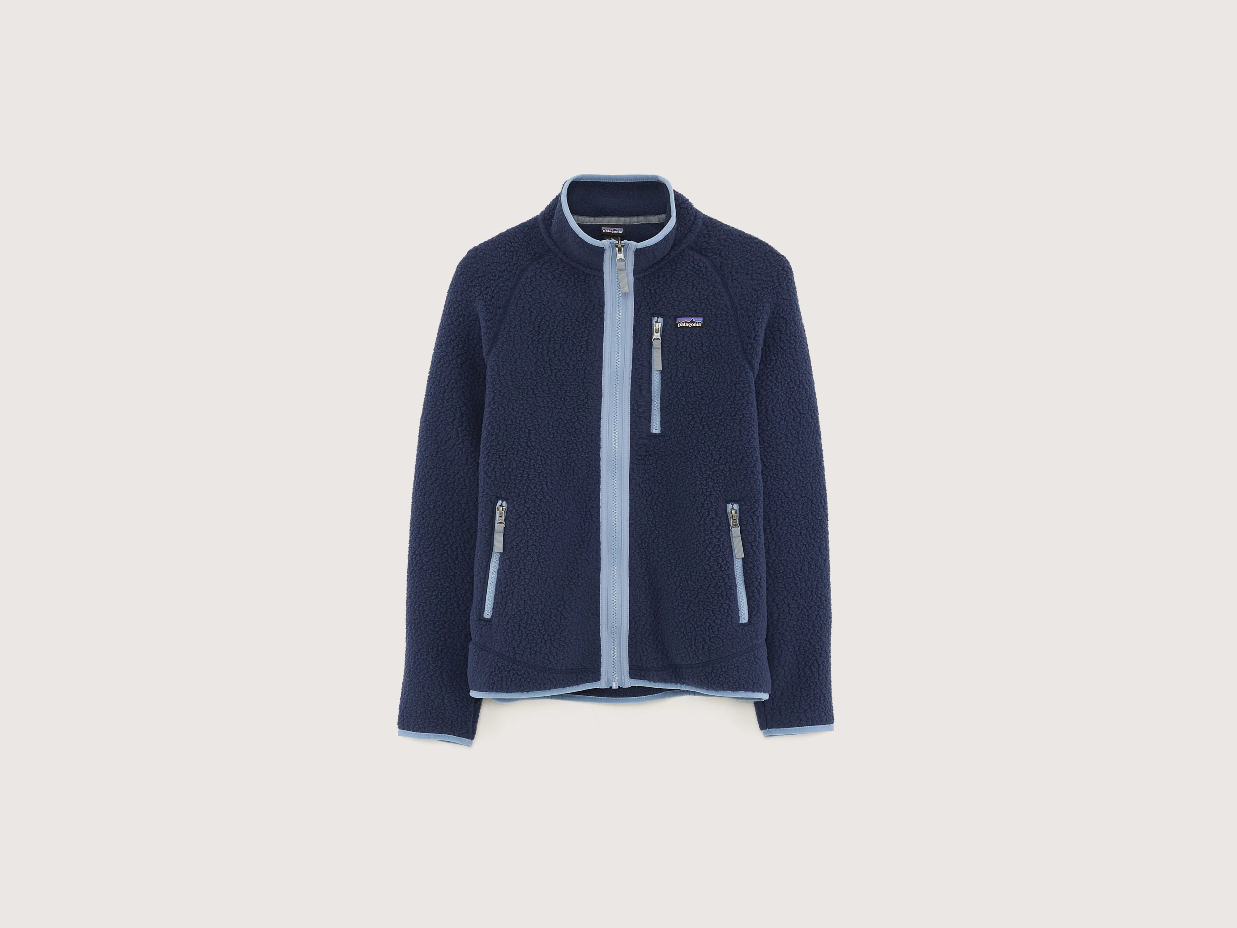 Kids' Retro Pile Fleece Jacket (242 / B / NAVY) Rayon Jacket Velvet Jacket Corduroy Jacket Kids' Retro Pile Fleece Jacket (242 / B / NAVY) Rayon Jacket Velvet Jacket Corduroy Jacket