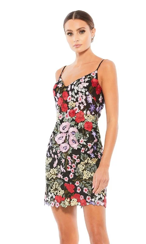 Short Floral Party Dress 67459 by Mac Duggal Tunics New arrival