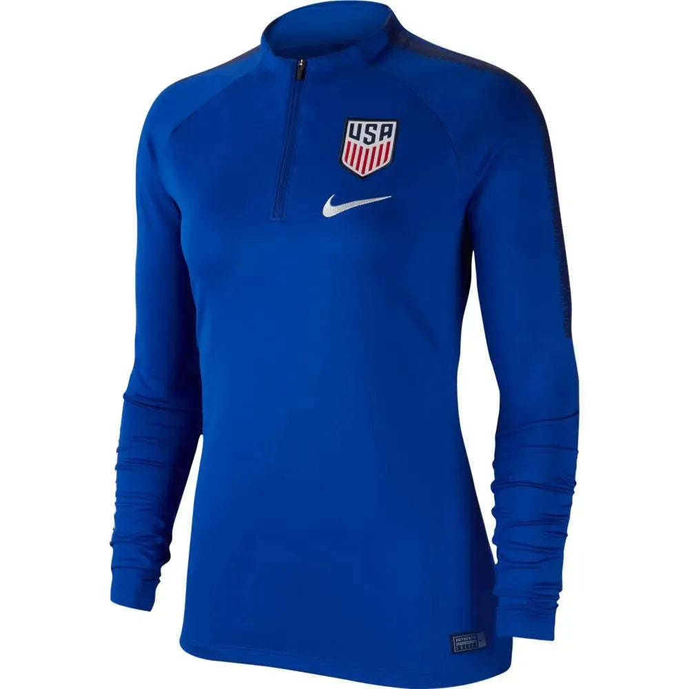 Nike USA 2019-20 Women's Dri-Fit Squad Jacket - Blue Faux Fur Fabric Real Fur Fabric Shearling Fabric Nike USA 2019-20 Women's Dri-Fit Squad Jacket - Blue Faux Fur Fabric Real Fur Fabric Shearling Fabric