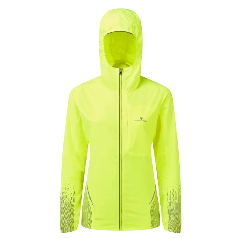 Ronhill Tech Reflect Running Jacket - Womens - Fluo Yellow/Reflect Front Pockets Side Pockets Patch Pockets Ronhill Tech Reflect Running Jacket - Womens - Fluo Yellow/Reflect Front Pockets Side Pockets Patch Pockets