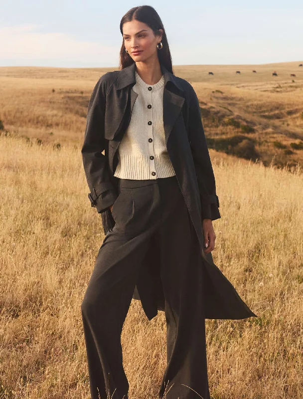 Aspen Wide Leg Pants Formal Linen Trousers
