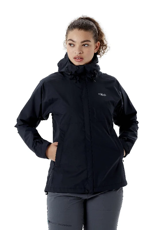 W's Downpour Eco Jacket - Recycled polyester Trench Coat Raincoat Waterproof Jacket W's Downpour Eco Jacket - Recycled polyester Trench Coat Raincoat Waterproof Jacket