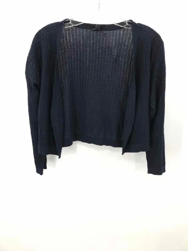 Pre-Owned Talbots Navy Size Small Sweater Nylon Fabric Polyester Fabric Spandex Fabric