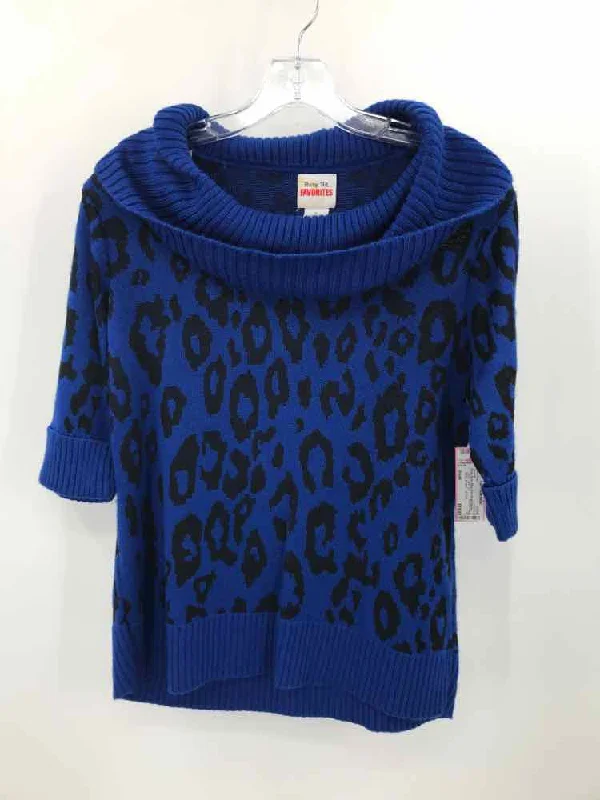 Pre-Owned Ruby Road Blue Size Small Sweater Modern Contemporary Chic
