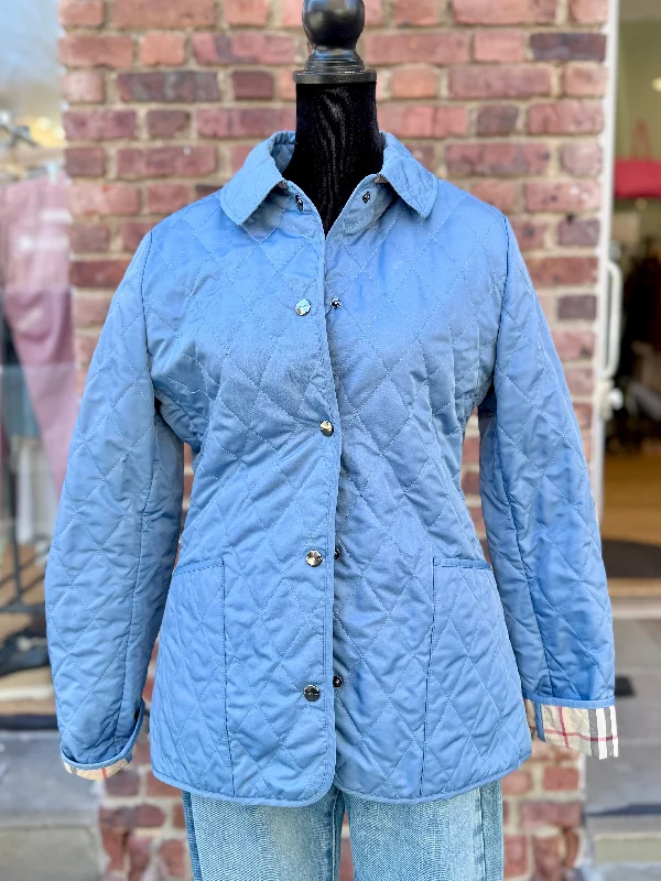 BURBERRY Quilted Jacket with detachable wool vest inside / XS Print Jacket Jacquard Jacket Patchwork Jacket BURBERRY Quilted Jacket with detachable wool vest inside / XS Print Jacket Jacquard Jacket Patchwork Jacket